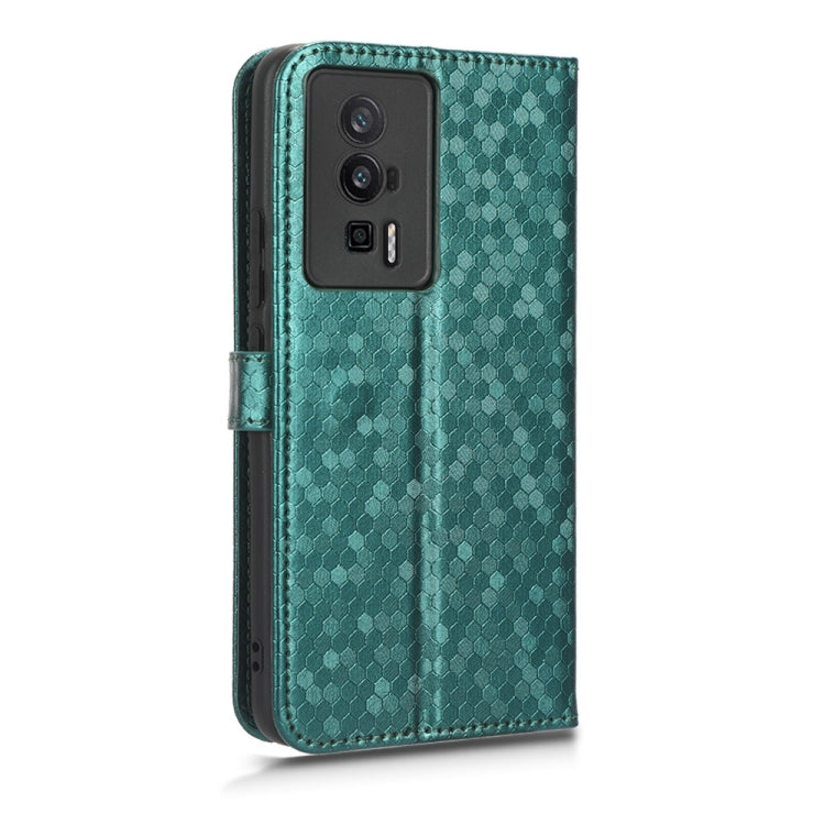 For Xiaomi Redmi K60 5G / K60 Pro / K60 Championship Edition Honeycomb Dot Texture Leather Phone Case