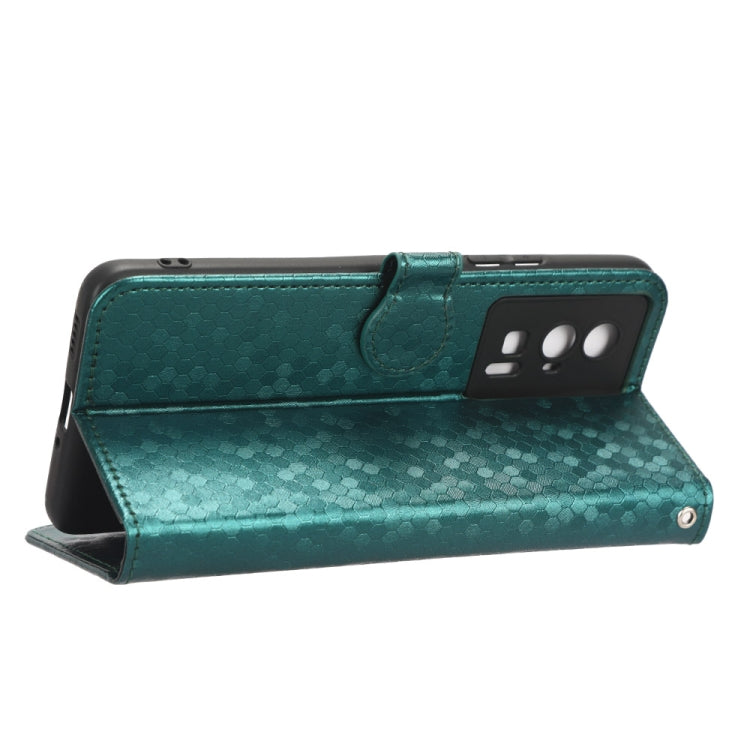 For Xiaomi Redmi K60 5G / K60 Pro / K60 Championship Edition Honeycomb Dot Texture Leather Phone Case