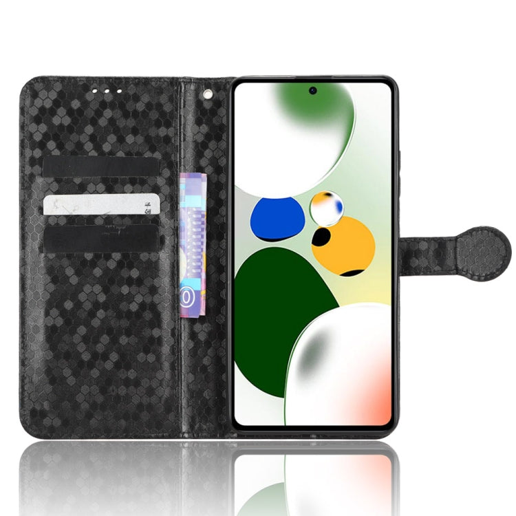 For Xiaomi Redmi Note 12 Pro Speed / Xiaomi Poco X5 Pro 5G Honeycomb Dot Texture Leather Phone Case