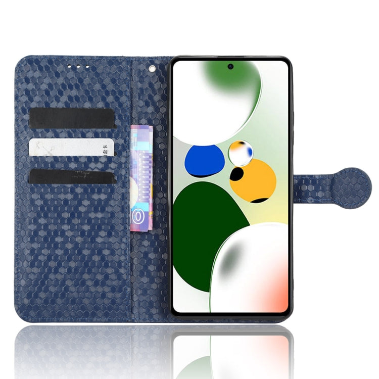 For Xiaomi Redmi Note 12 Pro Speed / Xiaomi Poco X5 Pro 5G Honeycomb Dot Texture Leather Phone Case