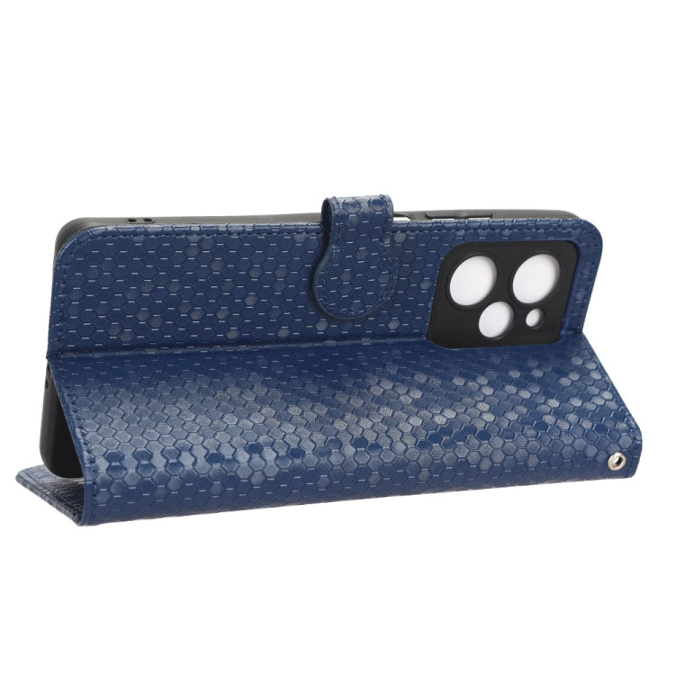 For Xiaomi Redmi Note 12 Pro Speed / Xiaomi Poco X5 Pro 5G Honeycomb Dot Texture Leather Phone Case