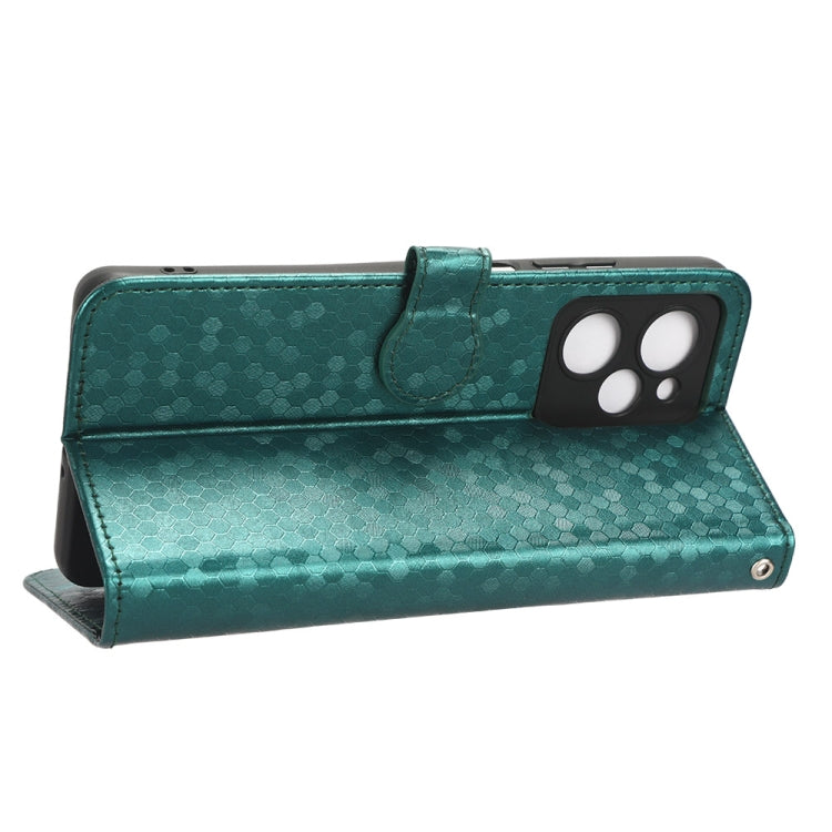 For Xiaomi Redmi Note 12 Pro Speed / Xiaomi Poco X5 Pro 5G Honeycomb Dot Texture Leather Phone Case