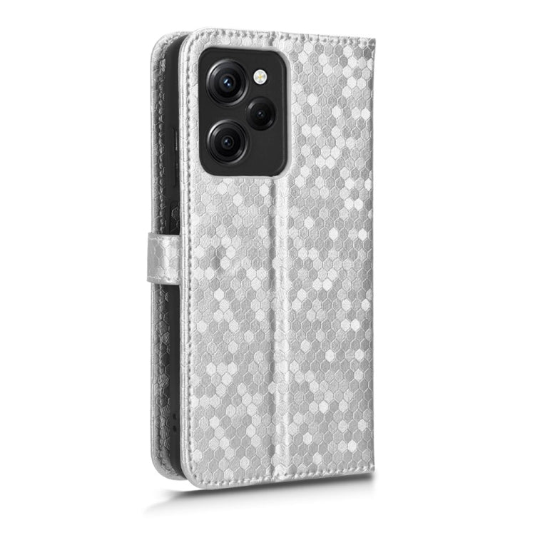 For Xiaomi Redmi Note 12 Pro Speed / Xiaomi Poco X5 Pro 5G Honeycomb Dot Texture Leather Phone Case