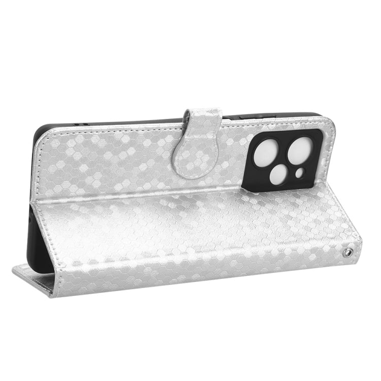 For Xiaomi Redmi Note 12 Pro Speed / Xiaomi Poco X5 Pro 5G Honeycomb Dot Texture Leather Phone Case