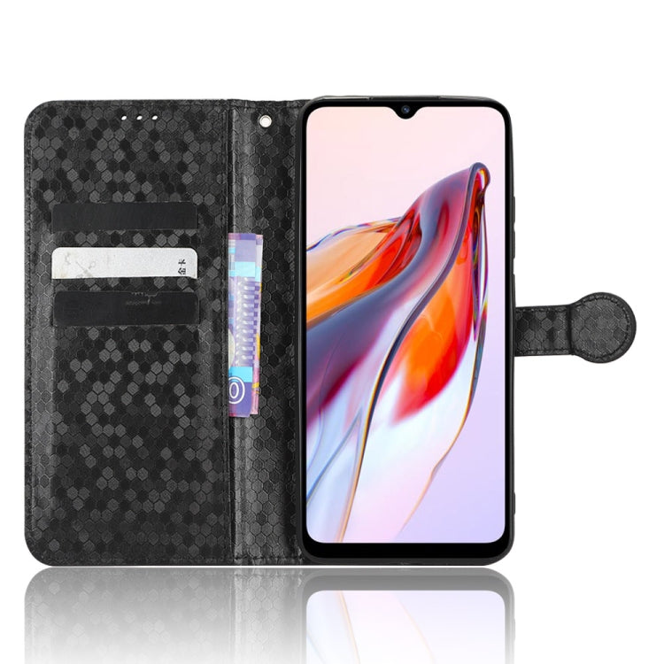 For Xiaomi Redmi 12C / Redmi 11A 4G Global Honeycomb Dot Texture Leather Phone Case