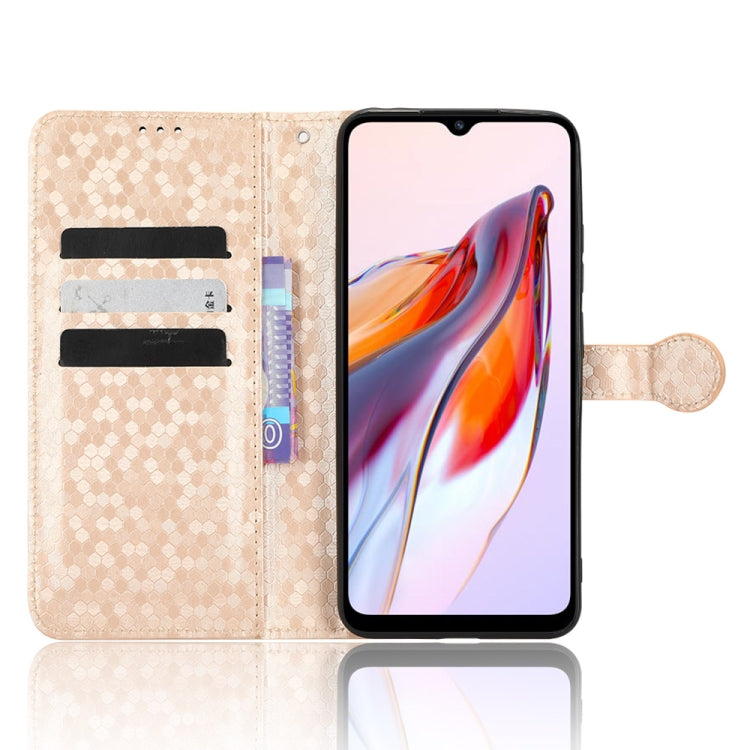 For Xiaomi Redmi 12C / Redmi 11A 4G Global Honeycomb Dot Texture Leather Phone Case