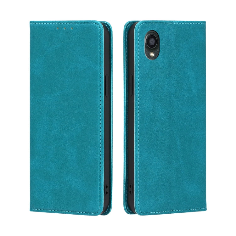 For Kyocera Digno BX2-Digno SX2-A101KC Skin Feel Magnetic Horizontal Flip Leather Phone Case