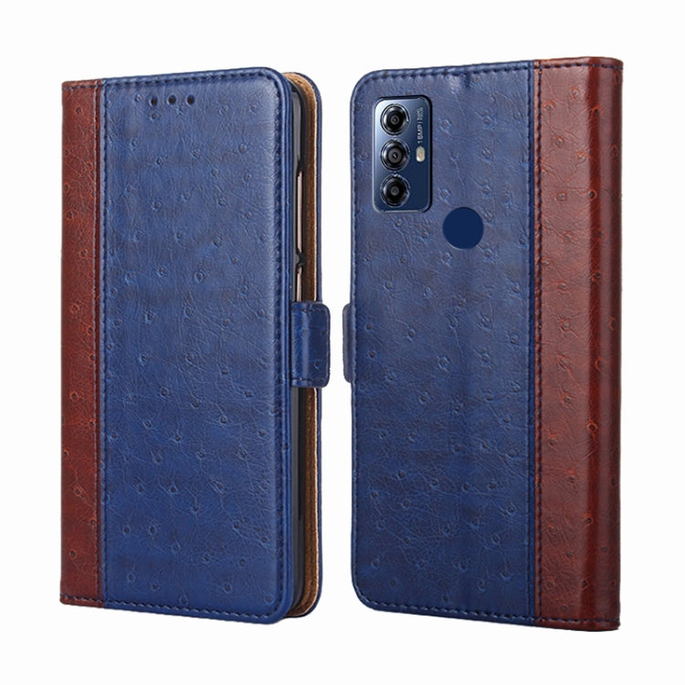 For Motorola Moto G Play 2023 Ostrich Texture Horizontal Flip Leather Phone Case