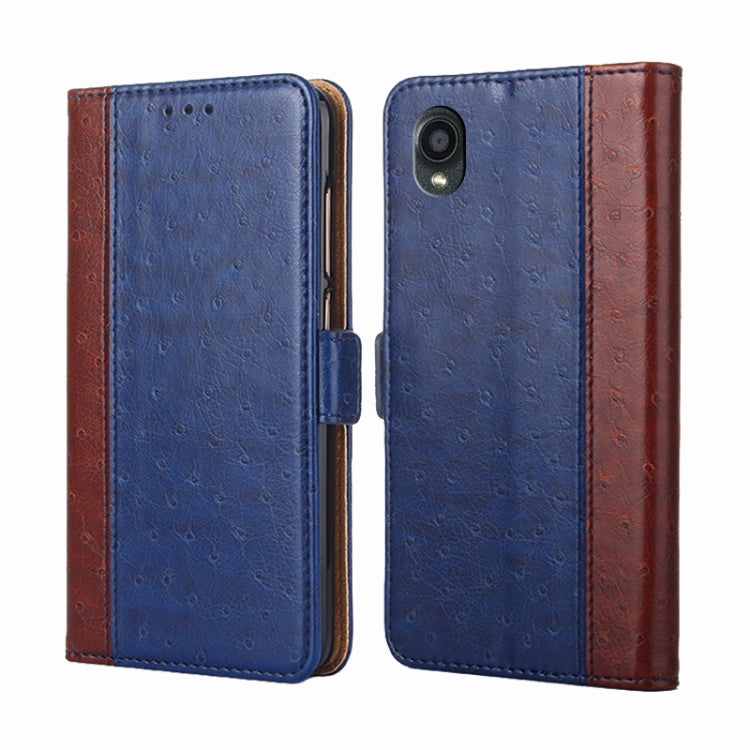 For Kyocera Digno BX2-Digno SX2-A101KC Ostrich Texture Horizontal Flip Leather Phone Case