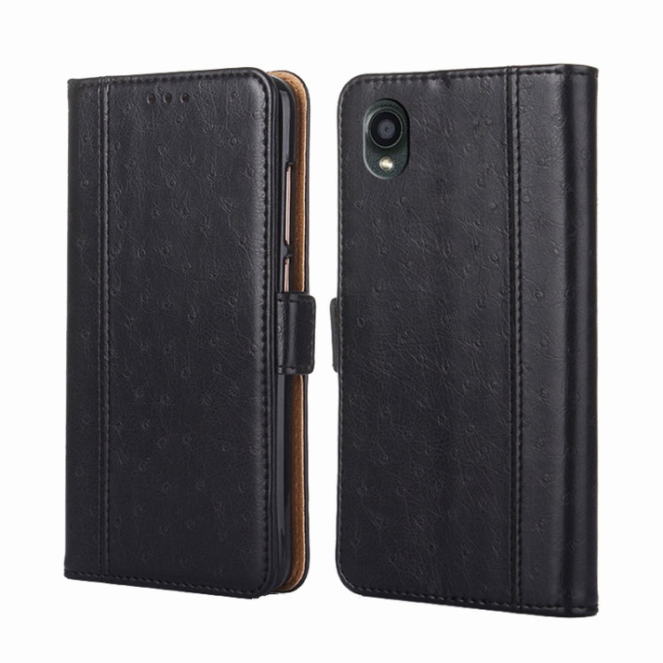 For Kyocera Digno BX2-Digno SX2-A101KC Ostrich Texture Horizontal Flip Leather Phone Case