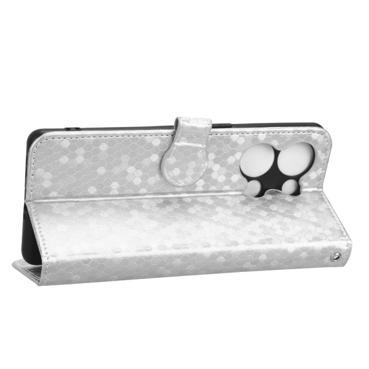 For OPPO Reno9 Pro+ Honeycomb Dot Texture Leather Phone Case