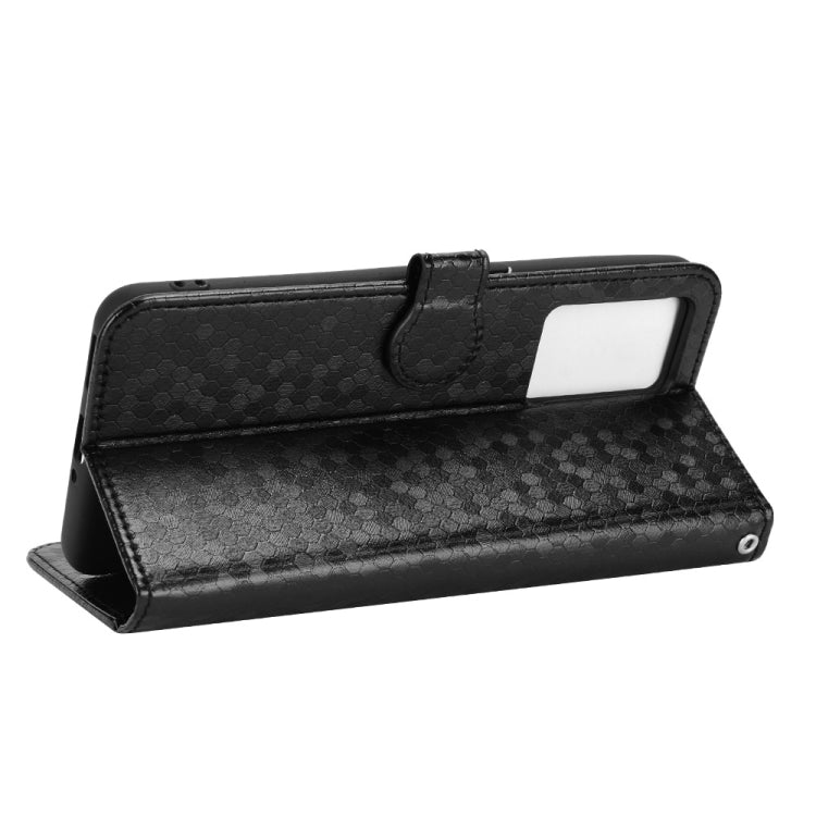 For Realme GT Neo 3 Honeycomb Dot Texture Leather Phone Case