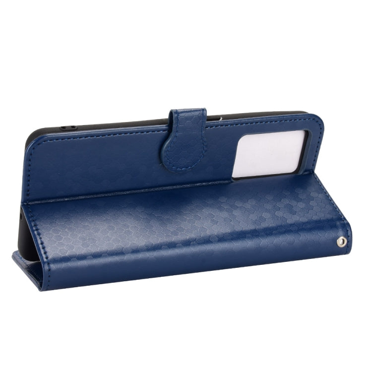 For Realme GT Neo 3 Honeycomb Dot Texture Leather Phone Case