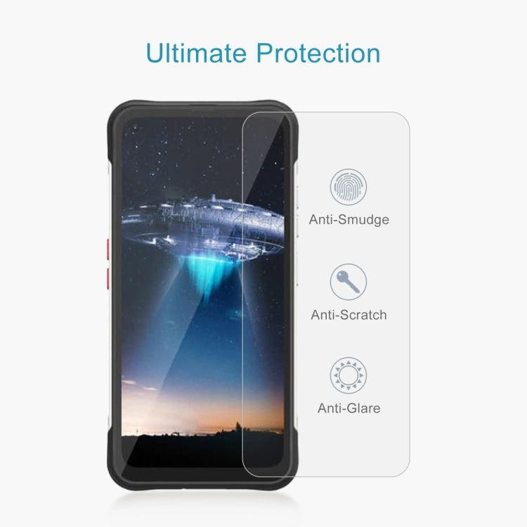 For Unihertz Golden Eye 50pcs 0.26mm 9H 2.5D Tempered Glass Film
