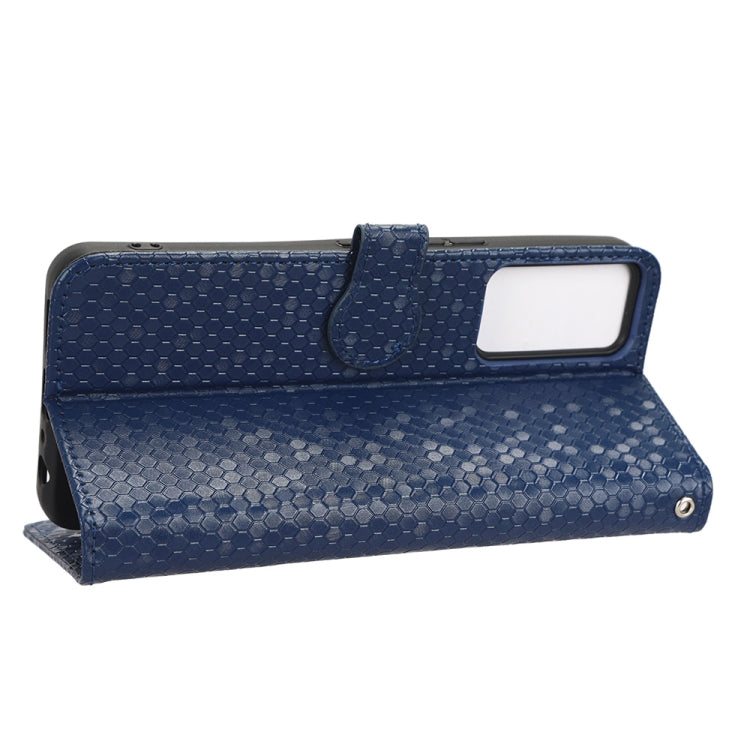 For TCL 40R Honeycomb Dot Texture Leather Phone Case