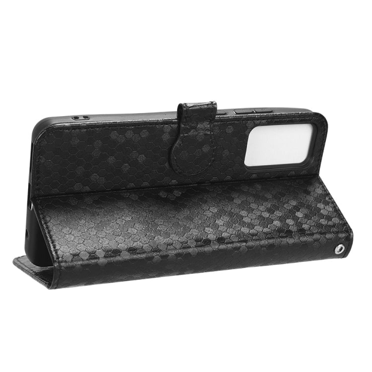 For TCL Ion X Honeycomb Dot Texture Leather Phone Case