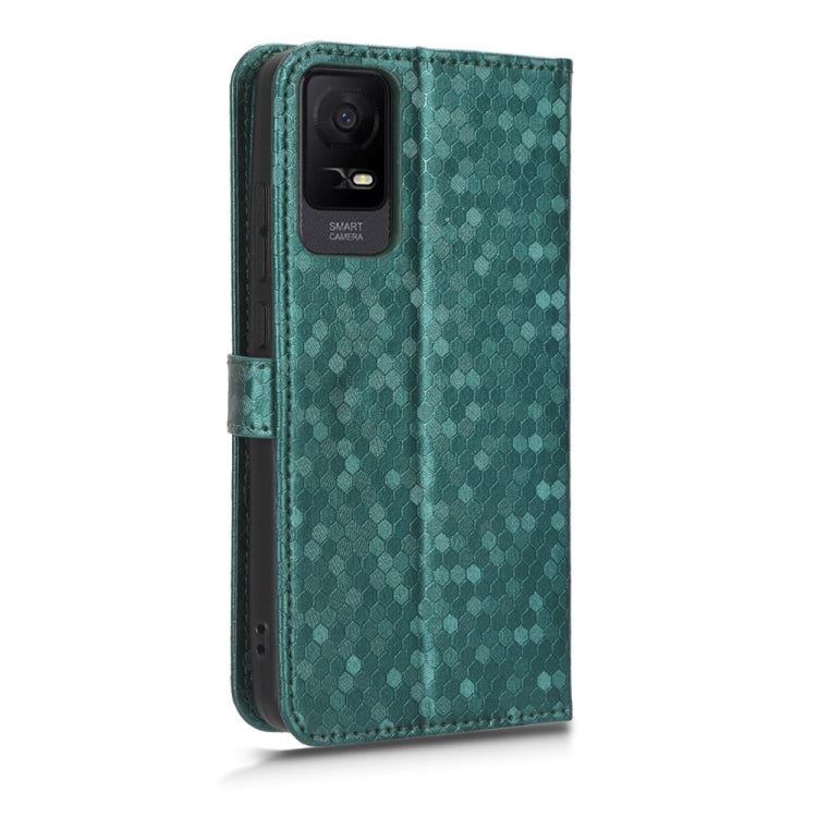 For TCL Ion X Honeycomb Dot Texture Leather Phone Case
