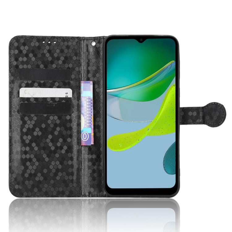 For Motorola Moto E13 4G Honeycomb Dot Texture Leather Phone Case