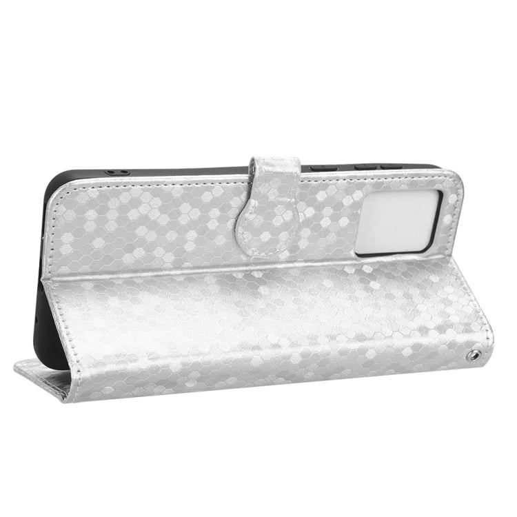 For Motorola Moto E13 4G Honeycomb Dot Texture Leather Phone Case