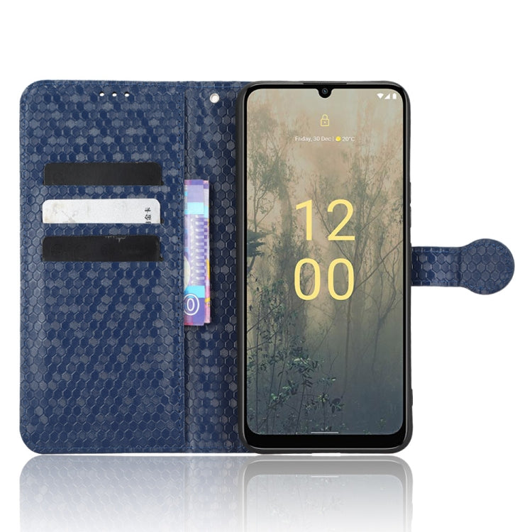 For Nokia C31 Honeycomb Dot Texture Leather Phone Case