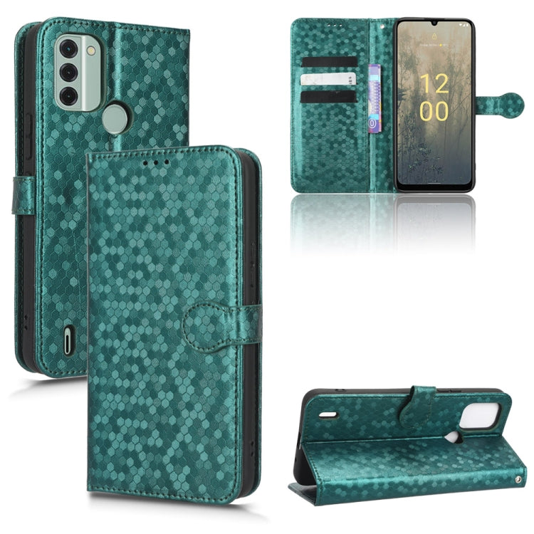 For Nokia C31 Honeycomb Dot Texture Leather Phone Case