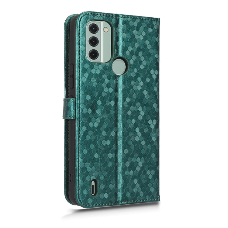 For Nokia C31 Honeycomb Dot Texture Leather Phone Case