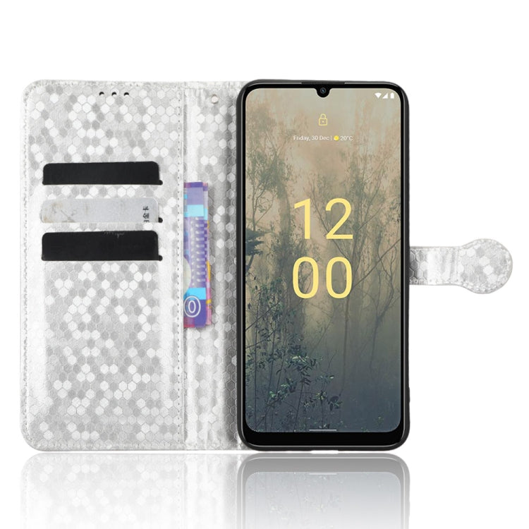 For Nokia C31 Honeycomb Dot Texture Leather Phone Case