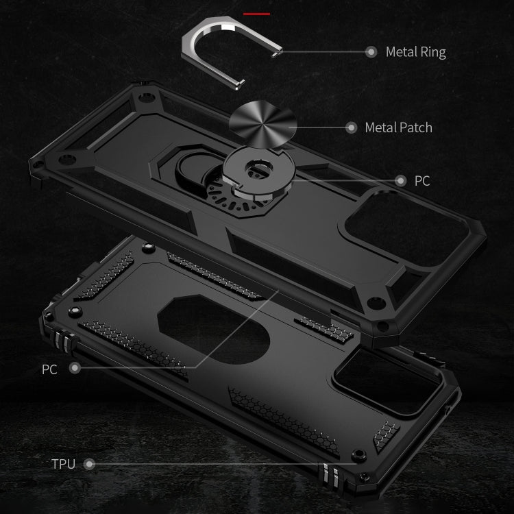For Motorola Moto Edge+ 2023 Shockproof TPU + PC Phone Case with Holder