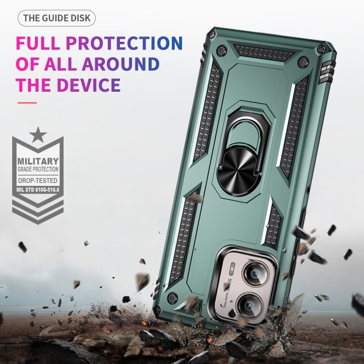 For Motorola Moto Edge+ 2023 Shockproof TPU + PC Phone Case with Holder