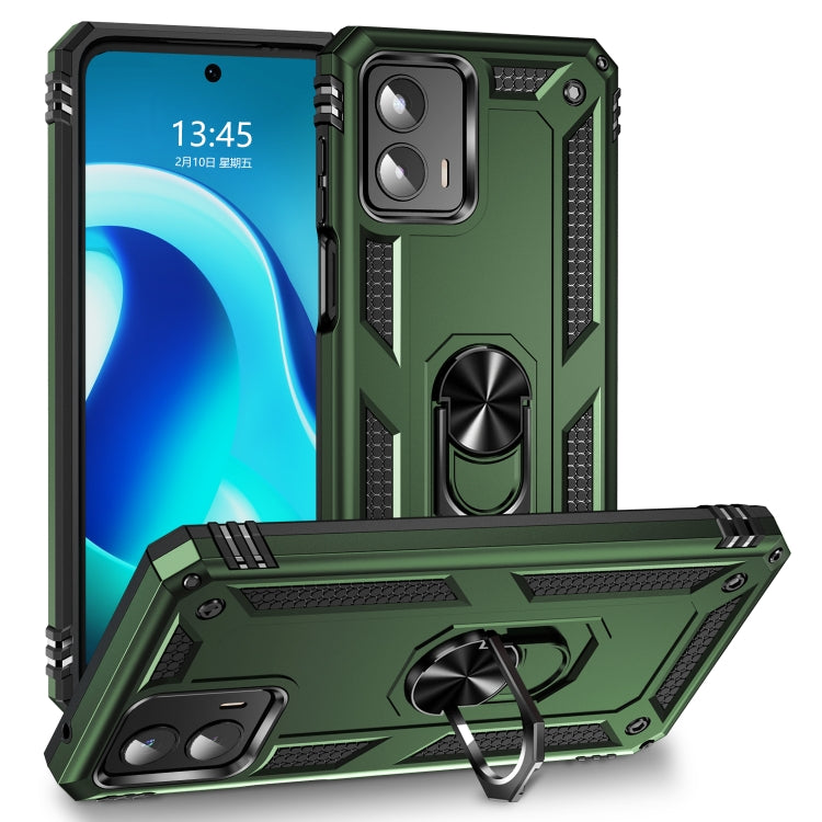 For Motorola Moto G 5G 2023 Shockproof TPU + PC Phone Case with Holder