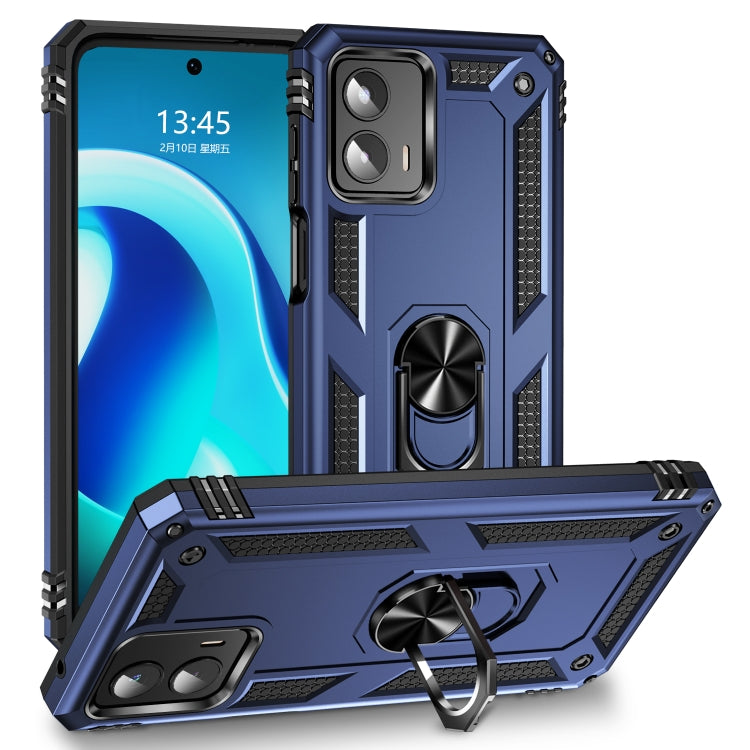 For Motorola Moto G 5G 2023 Shockproof TPU + PC Phone Case with Holder