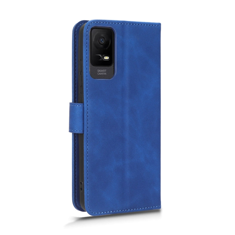 For TCL ION X Skin Feel Magnetic Flip Leather Phone Case
