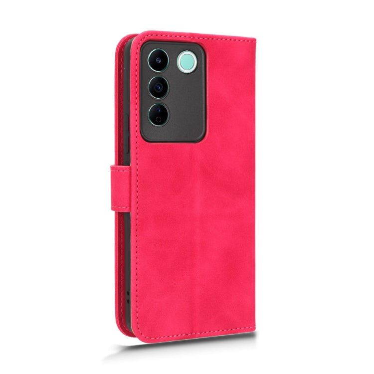 For vivo S16e Skin Feel Magnetic Flip Leather Phone Case