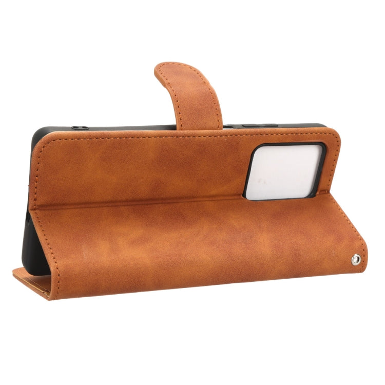 For Xiaomi Redmi Note 12 Pro+ 5G Skin Feel Magnetic Flip Leather Phone Case