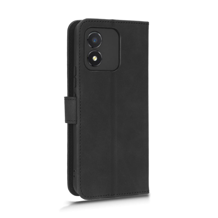 For Honor X5 Skin Feel Magnetic Flip Leather Phone Case