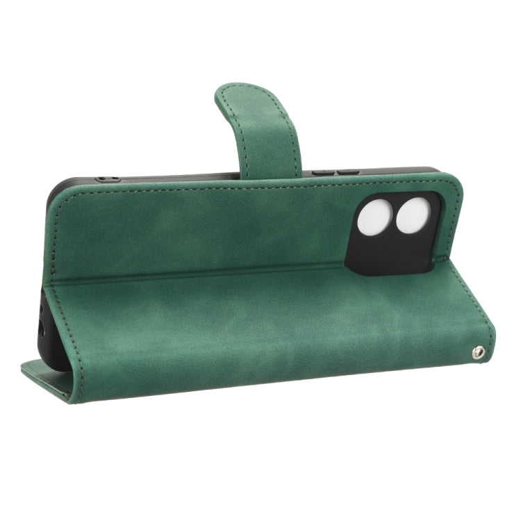 For Honor X5 Skin Feel Magnetic Flip Leather Phone Case