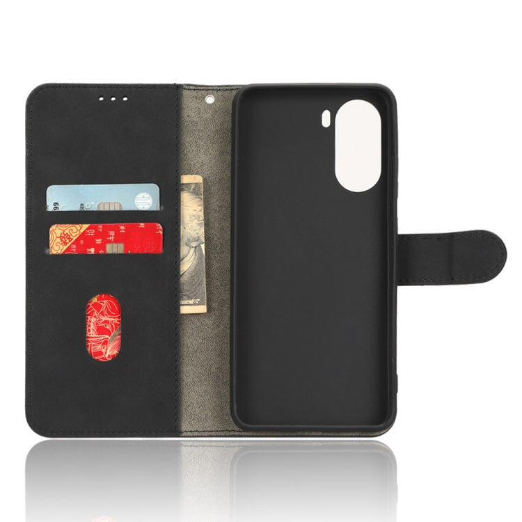 For ZTE Blade V40 Design Skin Feel Magnetic Flip Leather Phone Case
