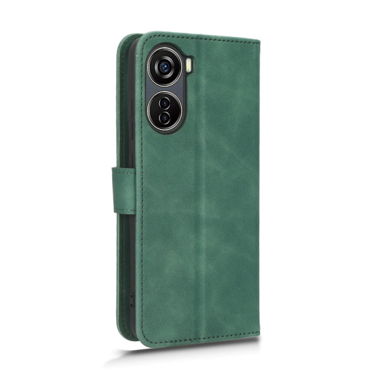 For ZTE Blade V40 Design Skin Feel Magnetic Flip Leather Phone Case