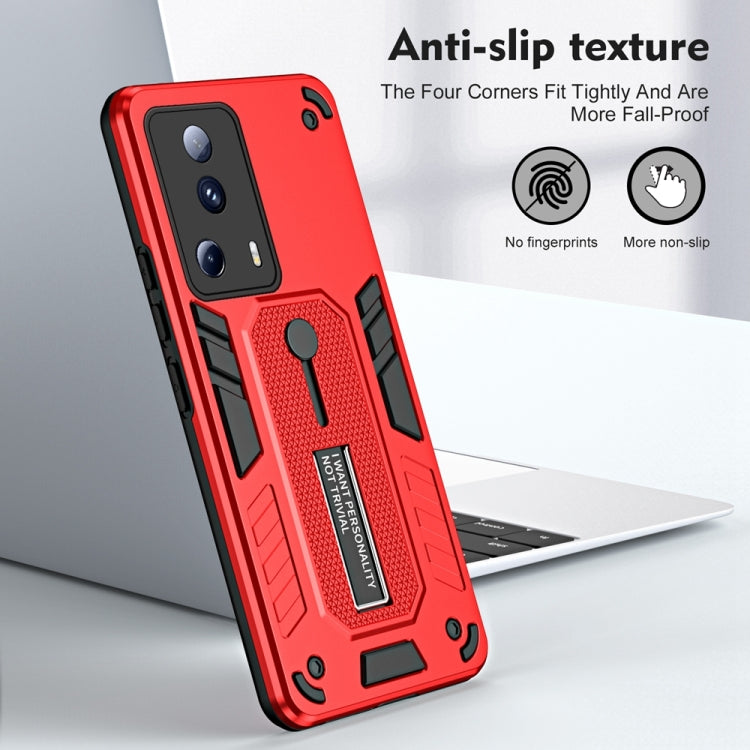 For Xiaomi 13 Lite 2023 / Civi 2 Variety Brave Armor Finger Loop Holder Phone Case