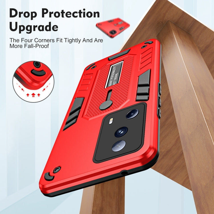 For Xiaomi 13 Lite 2023 / Civi 2 Variety Brave Armor Finger Loop Holder Phone Case