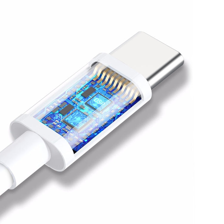 WIWU G103 Youpin Series PD 60W USB-C/Type-C to USB-C/Type-C Fast Charge Data Cable, Length: 1.2m(White)