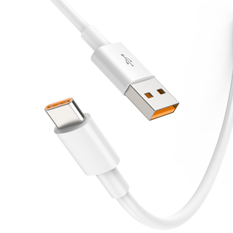 WIWU G104 Youpin Series 66W USB to USB-C/Type-C Fast Charge Data Cable, Length: 1.2m(White)