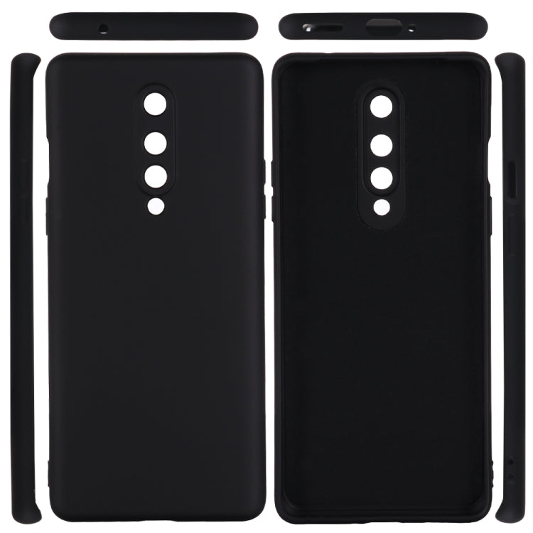 For OnePlus 8 Pure Color Liquid Silicone Shockproof Full Coverage Case