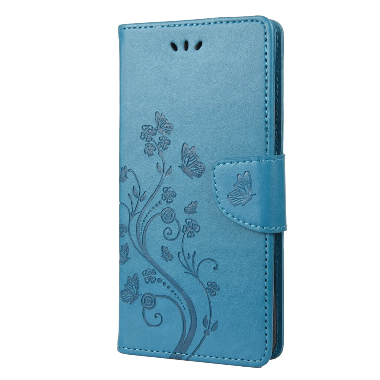 For OPPO Reno8 T 4G Butterfly Flower Pattern Leather Phone Case