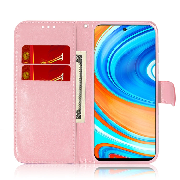 For Xiaomi Redmi Note 9 Pro Solid Color Colorful Magnetic Buckle Horizontal Flip PU Leather Case with Holder & Card Slots & Wallet & Lanyard