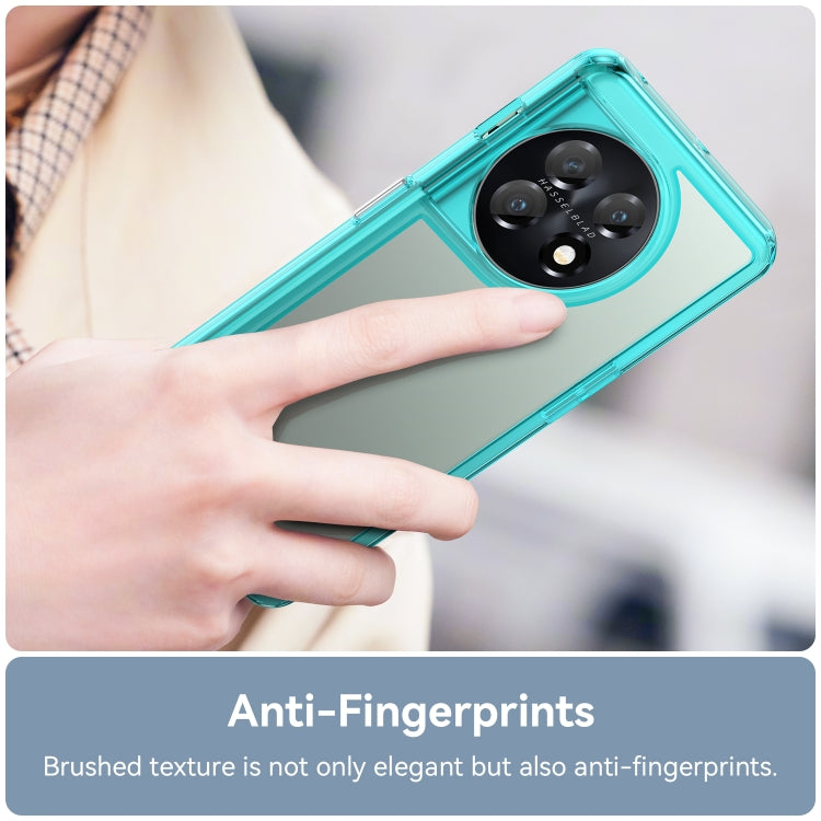 For OnePlus 11 5G Colorful Series Acrylic + TPU Phone Case