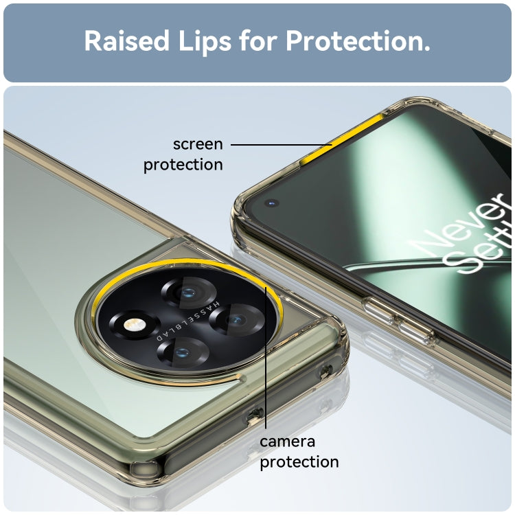 For OnePlus 11 5G Colorful Series Acrylic + TPU Phone Case