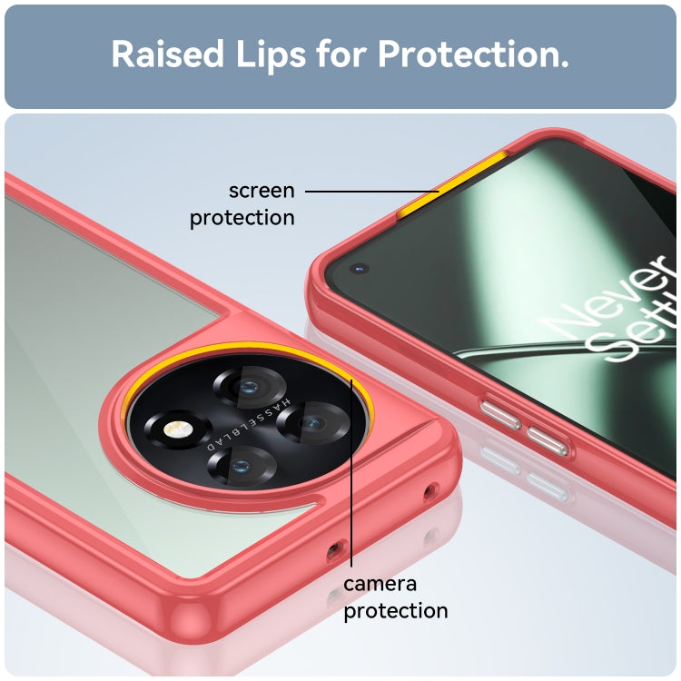 For OnePlus 11 5G Colorful Series Acrylic + TPU Phone Case