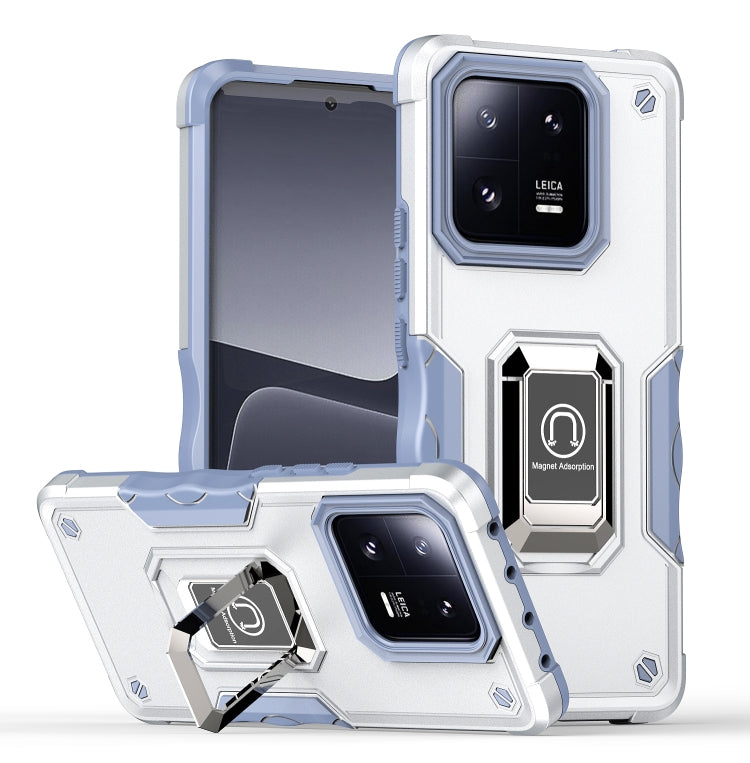 For Xiaomi 13 Pro Non-slip Shockproof Armor Phone Case with Ring Holder