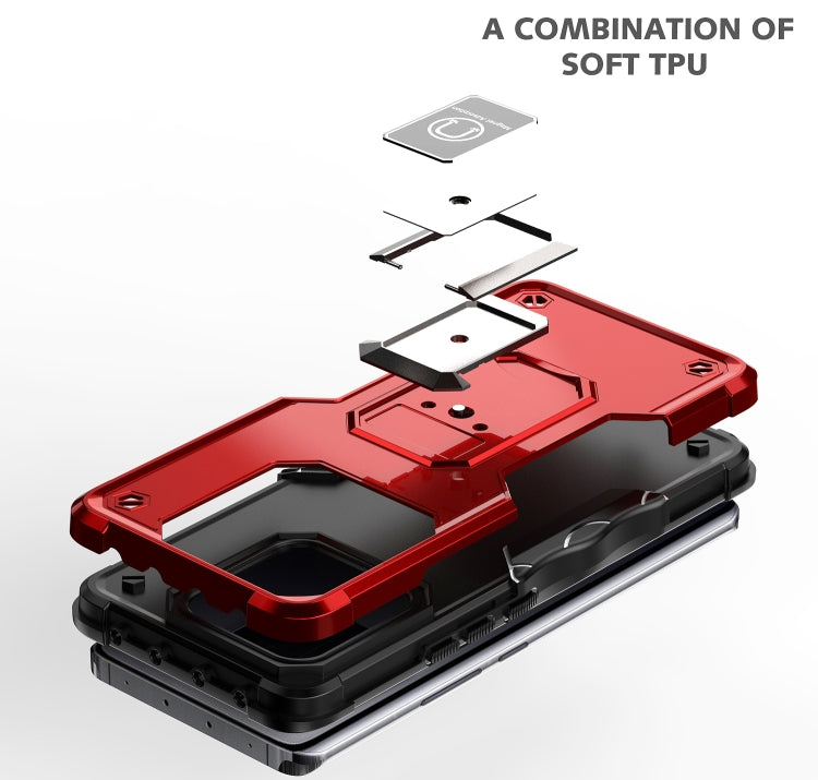 For Xiaomi 13 Pro Non-slip Shockproof Armor Phone Case with Ring Holder